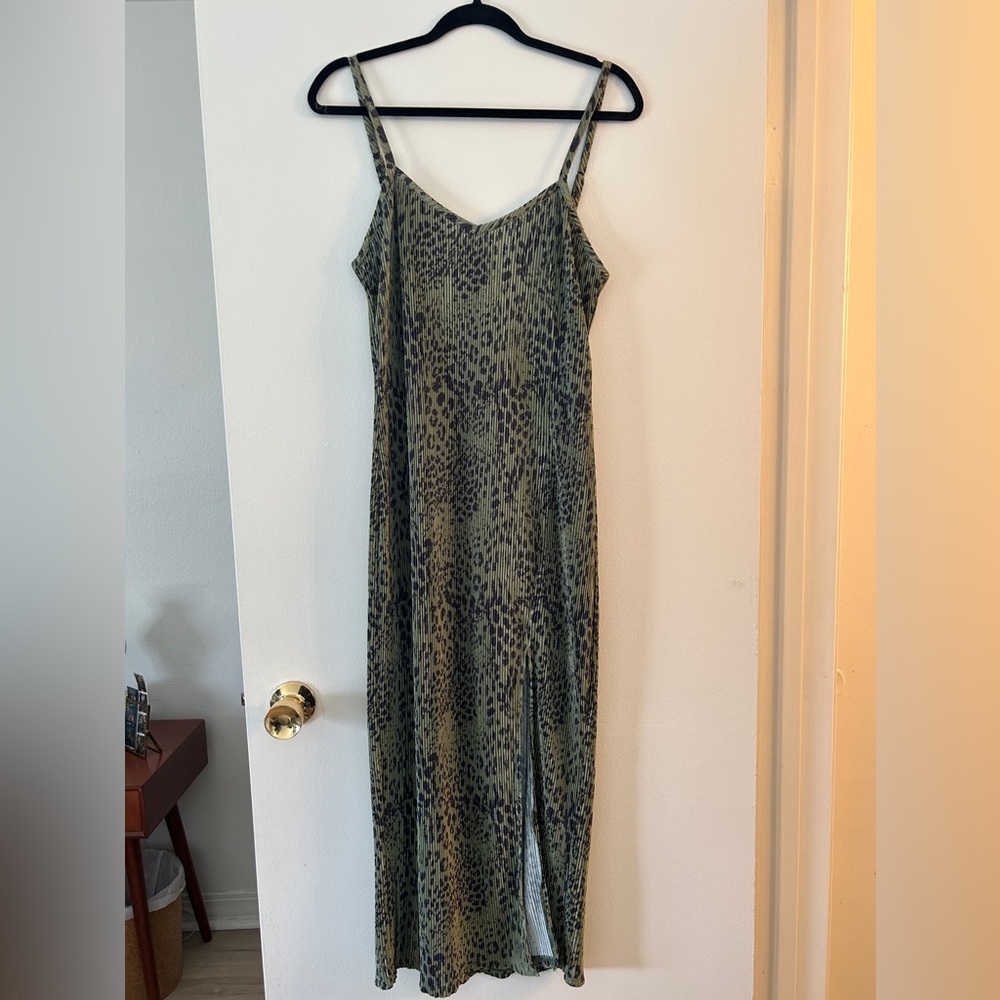 Leopard Accordion Dress